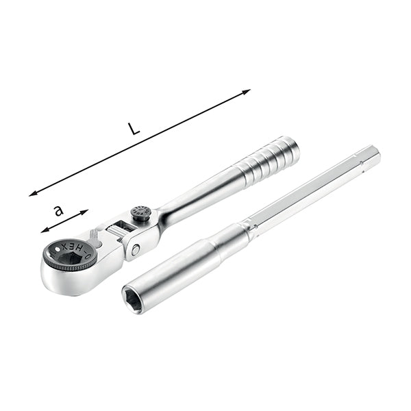 237 A 3/4 - Reversible ratchet - Usag - U02370008 237 A 3/4 - Reversible ratchet - Usag - U02370008